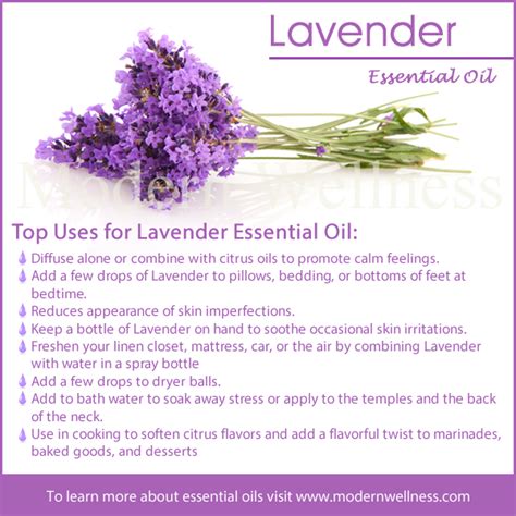 Lavender Essential Oil Uses Doterra