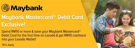 No more, even activated the international transaction for 1 year through maybank2u. Lazada x Maybank Mastercard Debit Card Exclusive | mypromo.my