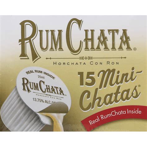 Rumchata Mini Chatas Single Serve Cups Ml Instacart