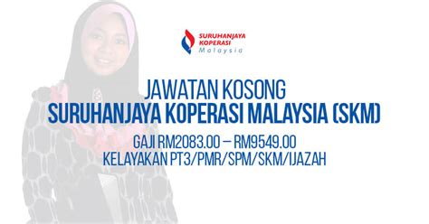Telah dibuka peluang jawatan kosong suruhanjaya koperasi malaysia skm kepada rakyat malaysia yang berminat untuk bekerja dalam sektor kerajaan. Jawatan Kosong Suruhanjaya Koperasi Malaysia (SKM) 2020 ...