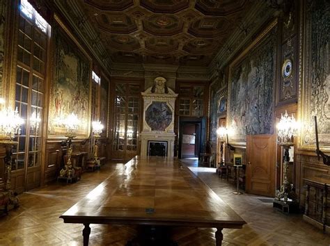 49 One Of The Magnificent Rooms Inside Chateau De Chantilly See All