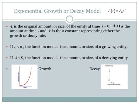 Ppt Exponential Growth And Decay Logistic Models Powerpoint