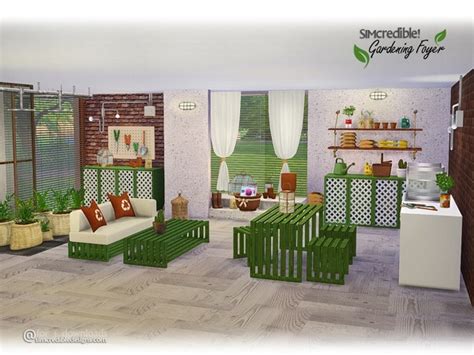 Simcredibles Gardening Foyer Sims 4 Updates ♦ Sims 4