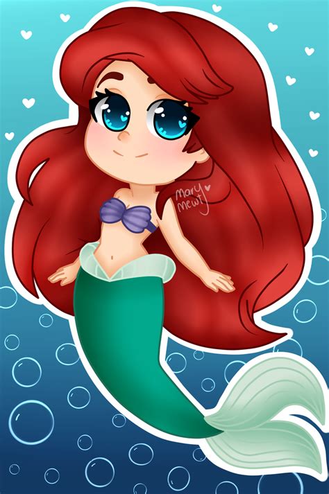 The Little Mermaid Ariel Disney Wallpaper La Sirenita Digital Art