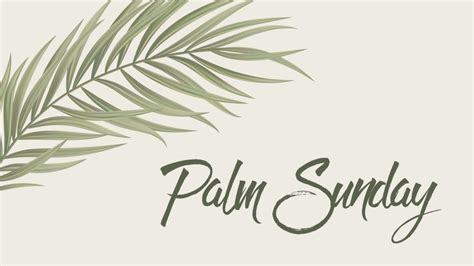 Mosaic Church Discussion Guide Palm Sunday 2023