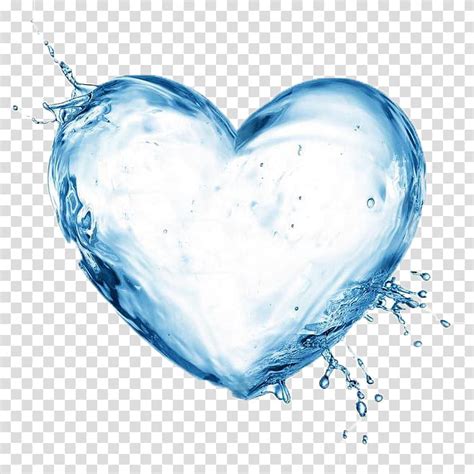 Free Download Heart Shaped Water Illustration Water Filter Water