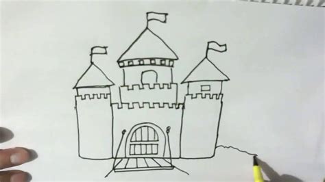 Download 760+ royalty free kids drawing castle vector images. How to draw a Castle - in easy steps for children, kids ...