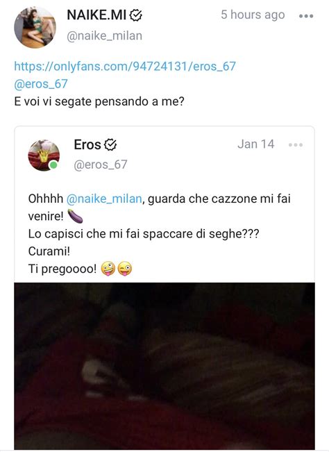 TW Pornstars Eros Twitter Quella Porca Ninfomane Di Naike Apprezza Le Mie Seghe Per