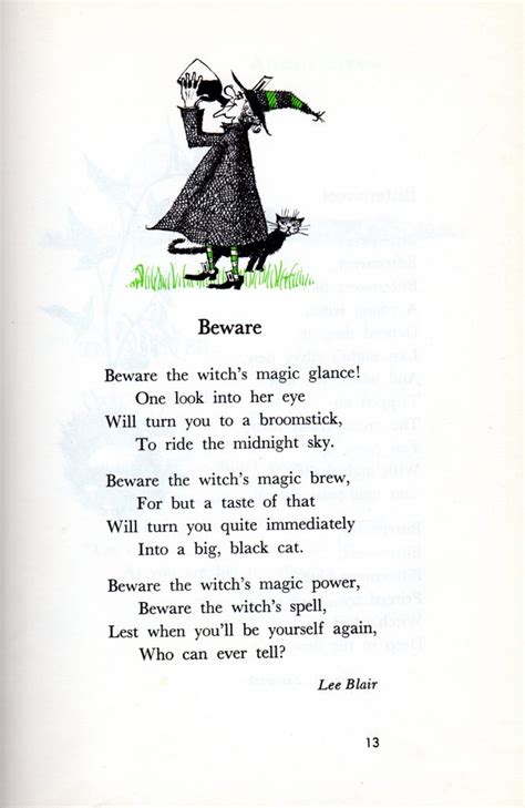 Yeah, they want to kill them for that. Poem Read On A Good Witch - The Witch is the One - Poem by ...