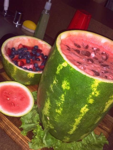 Foodie And Fabulous Watermelon Punch Bowl