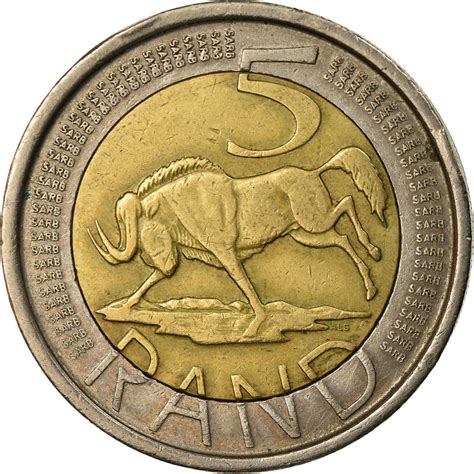 Five Rand Coin From South Africa Online Coin Club
