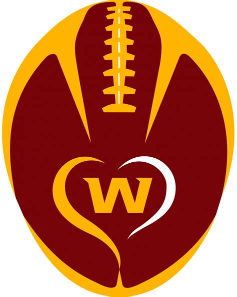 Washington Commanders Svg Png Instant Download Football Drawing