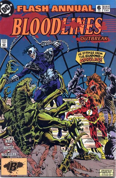 The Flash Annuals 1987 An06 Bloodlines Outbreak