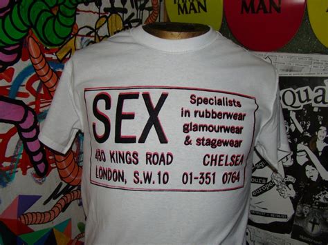 Sex 430 Kings Road Seditionaries Shirt Etsy