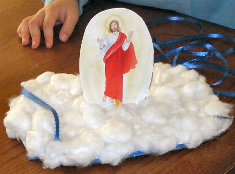 Catholic Icing Ascension Of Jesus Crafts For Kids