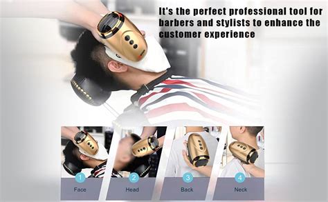 Wmark Barber Massagercordless Handheld Massagerusb Charge Vibration Necklegshand