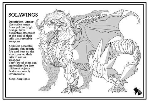 Solawings Wings Of Fire Fantribe By Saurheart On Deviantart Wings