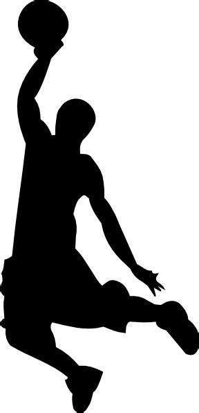 Basketball Silhouette Clip Art at Clker.com - vector clip art online