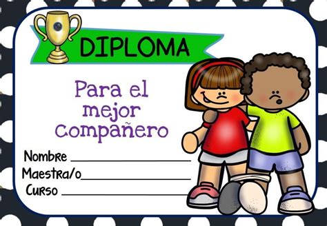 Diplomas Para Premiar Las Capacidades Y Los Buenos Comportamientos 21