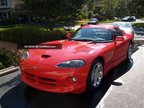 2002 Dodge Viper Gts Red