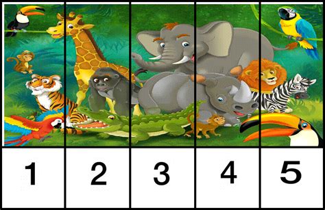 Recursos Para Docentes Animales Puzzles