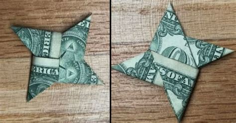 How To Fold Dollar Bill Money Origami The Daily Dabble In 2021