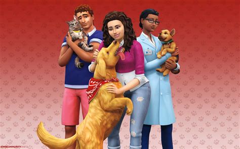 The Sims 4 Cats And Dogs Desktop And Smartphone Wallpapers