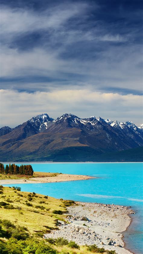 New Zealand River Mountains 5k Wallpaper