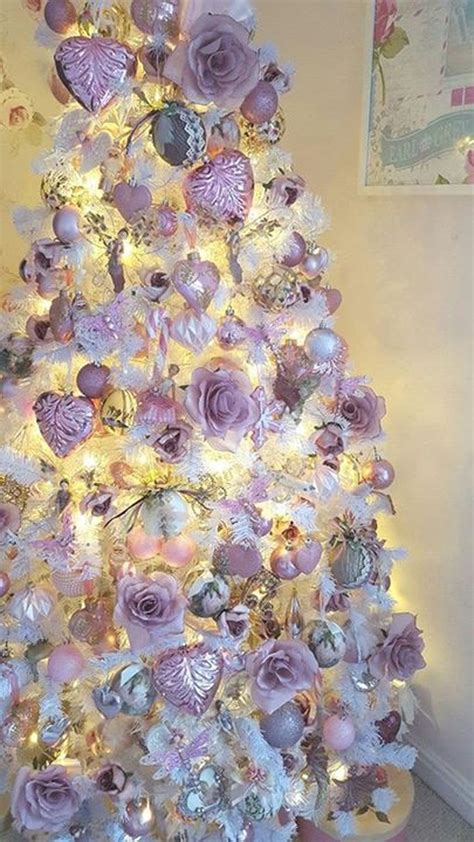50 Adorable Pink And Purple Christmas Decoration Ideas Purple