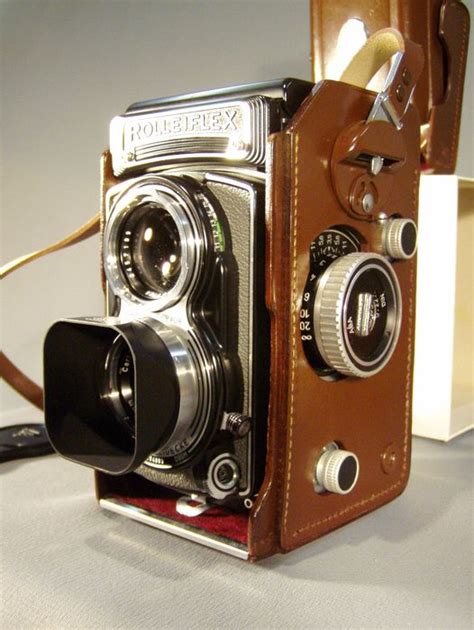 Rolleiflex T Twin Lens Reflex Camera 1959 With Original Box And