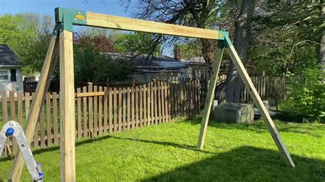 Building A Swing Set Youtube