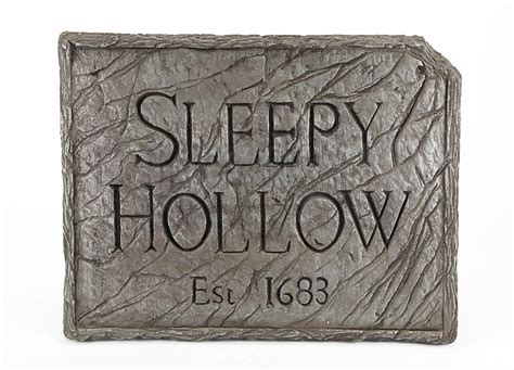 Replica Sleepy Hollow Sign Prop Store Ultimate Movie Collectables