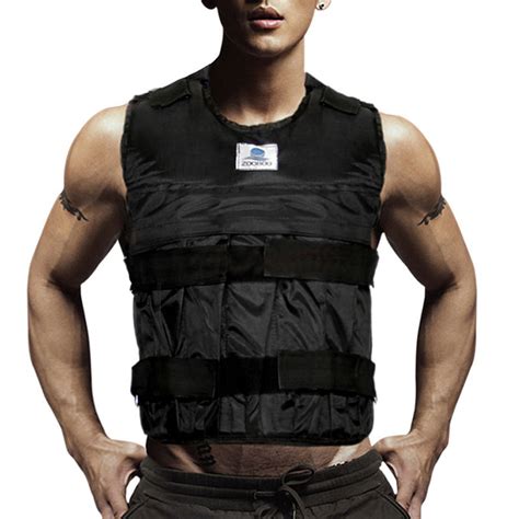 Zooboo Adjustable Weight Jacket Weighted Vest Exercise Fitness Boxing