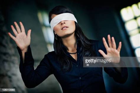 Blindfolded Girl Photos And Premium High Res Pictures Getty Images