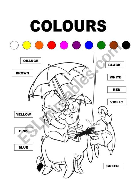 Donkey Color Chart