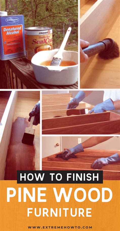 How To Stain Pine Furniture Diy Home Improvement Projects Staining