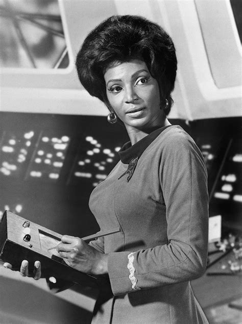 Nichelle Nichols In Her Role As Communications Officer Lt Uhura On The TV Series Star Trek