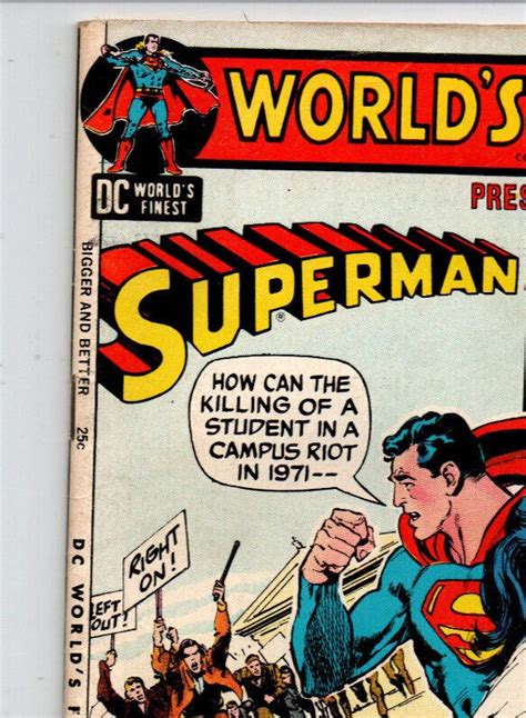 Worlds Finest 204 Superman Wonder Woman Neal Adams 1971 Vf