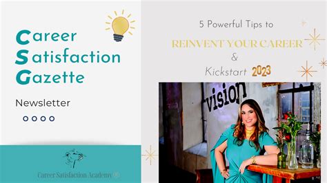 5 Powerful Tips to Reinvent Your Career