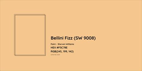 Sherwin Williams Bellini Fizz SW 9008 Paint Color Codes Similar