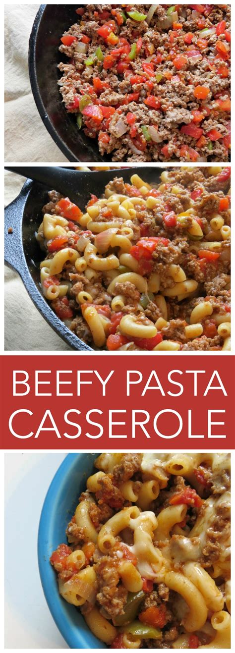Ground Beef Pasta Casserole Recipes Taste Foody