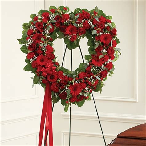 Local long beach funeral homes. 1-800-FLOWERS® ALWAYS REMEMBER™ FLORAL HEART TRIBUTE- RED ...