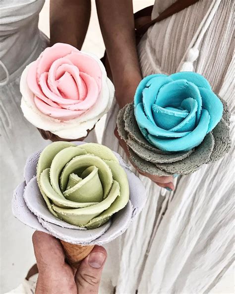 For an extraordinarily tantalizing rendezvous, let's go back to your place. Australian Ice Cream Shop Creates Beautiful Roses From ...