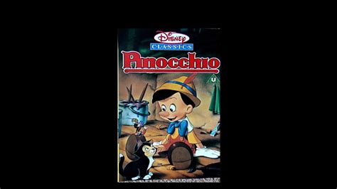Digitized Opening To Pinocchio Uk Vhs Version 2 Youtube