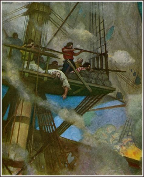 Nc Wyeth Drums Nautical Art Pirate Art Pirate Painting