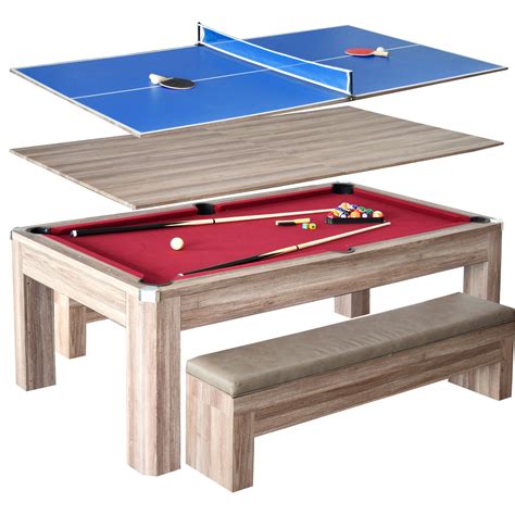 Free standard shipping with $35 orders. 7' Newport Pool Table Set with Benches - GameTablesOnline.com
