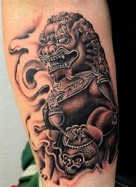 100 Chinese Lion Tattoo Design Png  2023