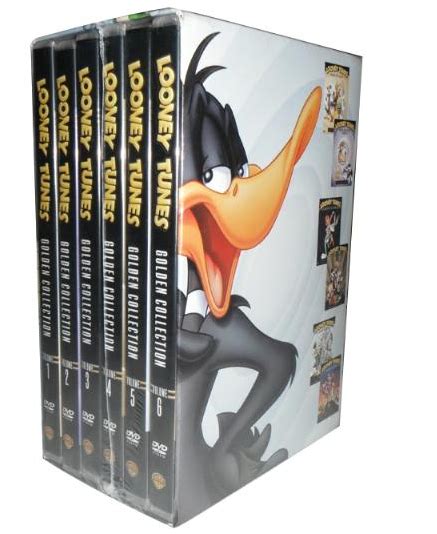 Looney Tunes Golden Collection Volume 1 6 Dvd Box Set 24 Disc Free Shipping