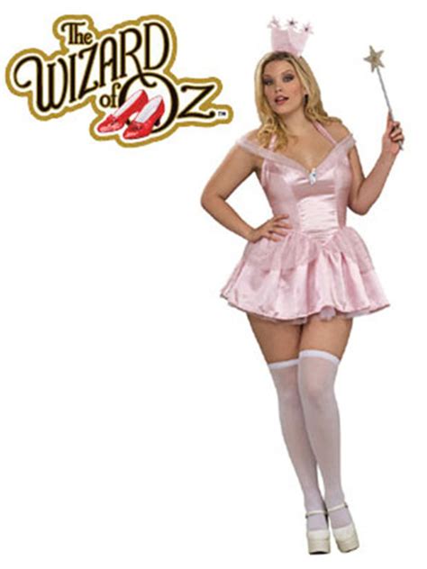 Adult Plus Size 14 16 Wizard Of Oz Glinda Witch Costume
