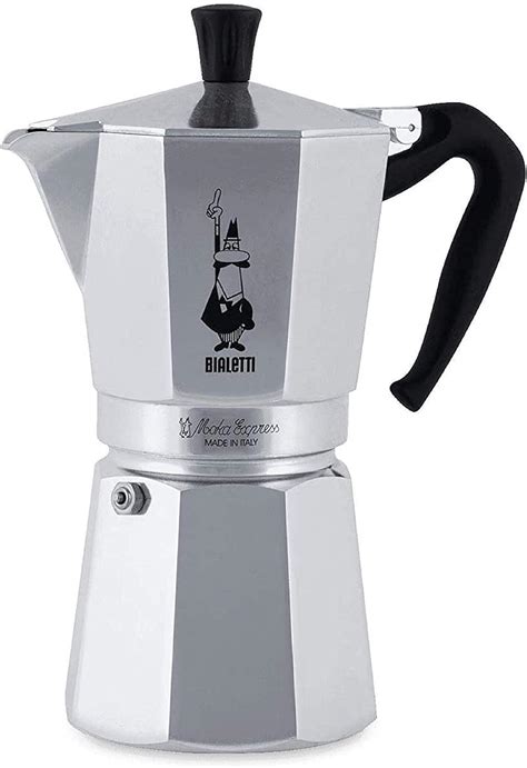 Bialetti Moka Express Coffee Maker 12 Cup Aluminum CM042 Coffee